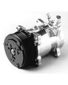 1947-1998 Chevy-GMC Truck Air Conditioning Compressor, Chrome, Sanden 508/134A