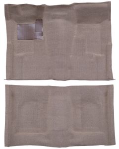 1974-1979 Nova 2DR Complete Carpet, Molded w/ Mass Backing Auto Trans | Cutpile Material