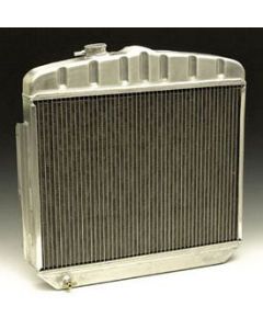 Chevy Radiator, Aluminum, 6-Cylinder Position, Griffin HP Series, 1955-1956