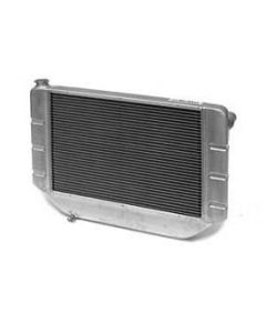 Chevy Cross-Flow Radiator, Aluminum, Griffin, 1955-1957