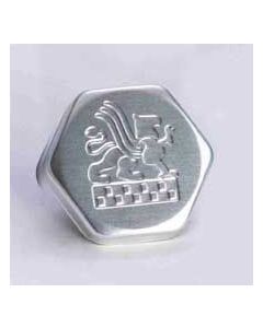 Chevy Radiator Cap, 17Lb. Silver, Griffin, 1955-1957