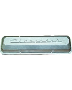 Chevy Aluminum Valve Covers, With Chevrolet Script, Small Block, 1955-1957