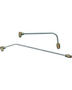 1955 Chevy Accessory Oil Filter Line Set V8 Stainless Steel
