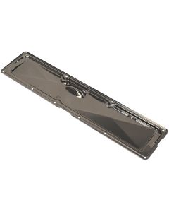 Chevy Pushrod Side Cover, 235ci 6-Cylinder, Chrome, 1955-1957