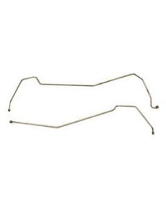 Chevy Transmission Cooling Lines, Turbo Hydra-Matic 700R4, Small Block, With Radiator In V8 Position, 1955-1957