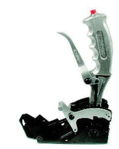 Chevy Quarter Stick Automatic Transmission, Shifter, Hurst,Pistol Grip, Aluminum, Powerglide, 1955-1957