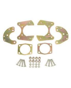 Chevy Rear Disc Brake Bracket Kit, For 9" Ford, With 1, 2" T-Bolts, 1955-1957