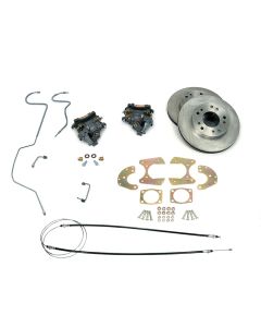 Chevy Rear Disc Brake Kit, 9" Ford Rear End, 1955-1957