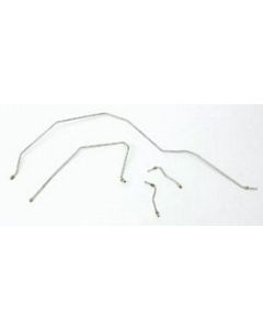 Brake Line Set,Frt,w/Std Factory Brakes,56-57