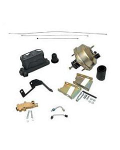 Chevy Power Booster/Dual Master Cylinder Conversion Kit, For Drum Brakes, 1955-1957