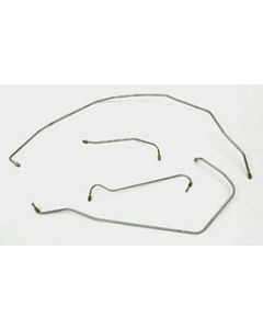 Brake Line Set,w/Std Brakes,Front,1955
