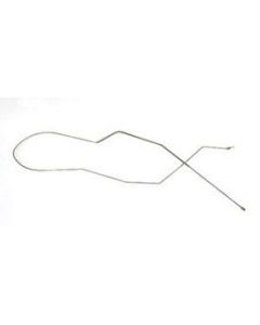 Chevy Brake Line, Front To Rear, With Dual Exhaust, 1955
