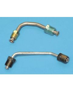 Chevy Brake Lines, Prebent, Front, Use With Power Brakes & GM Style Proportioning Valve, 1955-1957