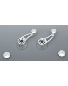 Inside Vent Window Handles,Billet Alum,55-57