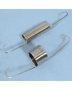 Chevy Carburetor Return Springs, Chrome, 1955-1957
