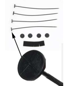 Chevy Electric Fan Zip Tie Mounting Kit, 1955-1957