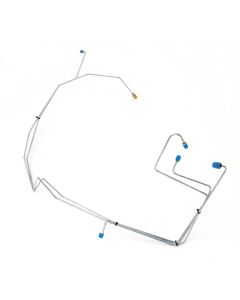 Brake Lines,Prebent,Frt,Use w/Non-Pwr Brakes & GM Valve,1955