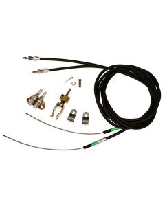 1955-1957 Chevy Rear Disc Emergency Brake Cable Kit Wilwood