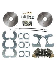 Chevy Disc Brake Kit, Rear, 9" Ford, Econo, 1955-1957