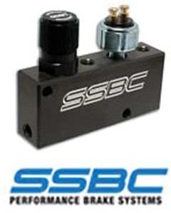 Proportioning Valve, Adjustable, Brake Light Switch