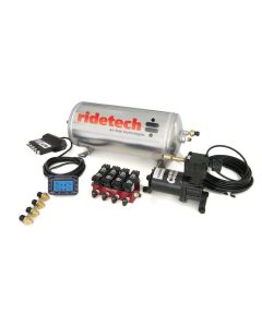 Chevy Air Ride 4-Wheel Complete Air System With 4-Way Ride Control, RidePro e2, 1955-1957