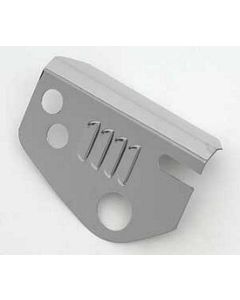 Chevy Steering Box Cover, Chrome, Louvered, 605 Style, 1955-1957