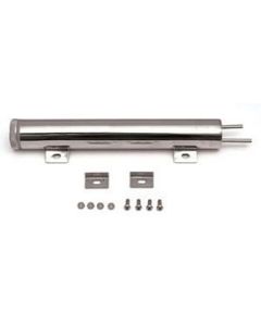 Chevy And GMC Truck Radiator Overflow Tank, Polished Stainless Steel, With Aluminum Cap
