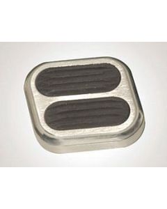 Chevy Dimmer Switch Cover, With Rubber Inserts, Lokar, 1955-1957