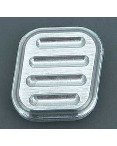 Chevy Dimmer Switch Cover, Without Rubber Inserts, Lokar, 1955-1957