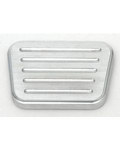 Chevy Brake, Clutch Pedal Cover, Without Rubber Inserts, Lokar, 1955-1957