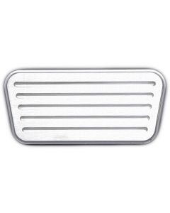 Chevy Aluminum Brake Pedal Pad, Large, Lokar, 1955-1957