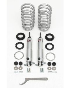 Chevy Front Coil-Over Shock Conversion Kit, Small Block, QA1, 1955-1957
