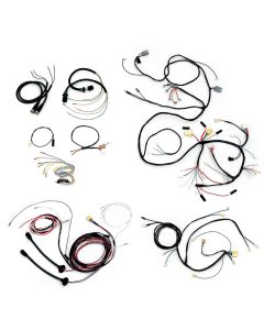 Chevy Wiring Harness Kit, V8, Automatic Transmission, SmallBlock, With Generator, 2-Door Hardtop, 1955
