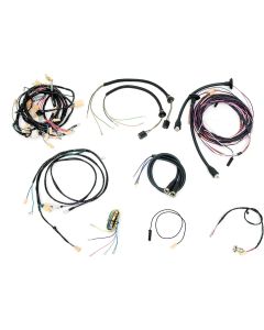 Chevy Wiring Harness Kit, Manual Transmission, With Generator, Small Block, 2-Door Sedan, 1955