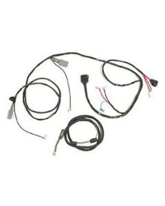 Chevy Headlight, Alternator, With Internal Regulator Conversion Wiring Harness, 1956