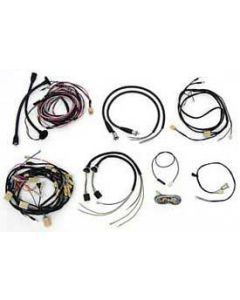 Chevy Wiring Harness Kit, V8, Manual Transmission, With Generator, 210 2-Door Wagon, 1955
