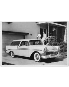 Chevy Photo Print, Nomad, 1956