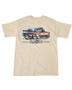 Chevy T-Shirt, Warped Heads Custom, 1957