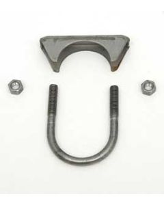 Chevy Muffler Clamp, 2", Stainless Steel, 1955-1957