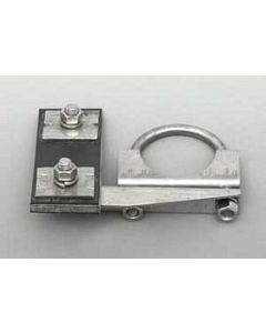 1957 Chevy Muffler Hanger With Stainless Steel Clamp Factory Style