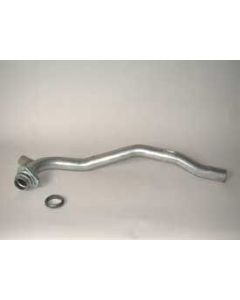 Chevy Aluminized Dual Exhaust Pipe, Non-Convertible, 283ci,Right, 1957