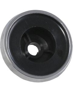 Nova Radio Control Knob Back Plate, Without Tab, 1972-1976