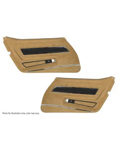 1977 Corvette Deluxe Door Panel Set White