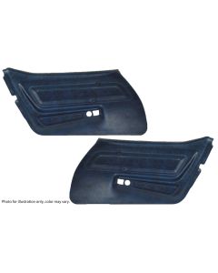 1977 Corvette Basic Door Panel Set Dark Brown