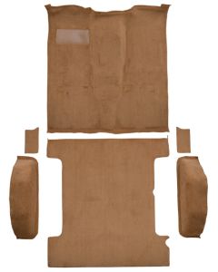 1987-1991 Blazer Complete Carpet, Molded w/ Mass Backing | Cutpile Material
