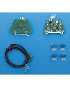 Chevy Rear Light Conversion Kit, LED, With RapidFire Brake Lights, 1957