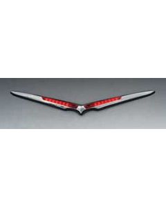 Chevy Third Brake Light, Chrome V, 1957