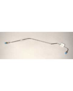 Chevy Fuel Line, Pump To Carburetor, Stainless Steel, 4-Barrel, 1955, 2-Barrel, 1955-1956