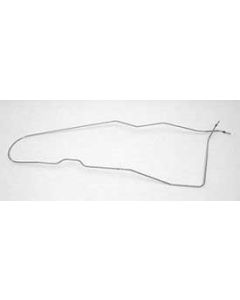 Chevy Gas Tank To Fuel Pump Line, 5/16", V8 2-Barrel Carburetor, Except Convertible, 1955-1957