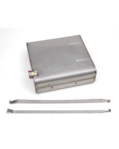 Chevy Gas Tank, Stainless Steel, Non-Wagon, 1957